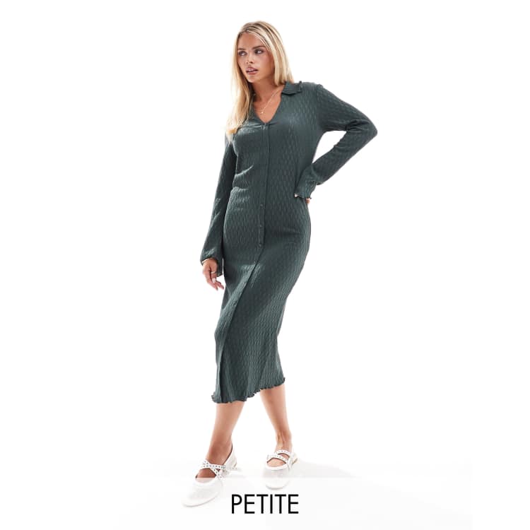 Vila Petite Vestito Aperto Davanti Con Bottoni VILA VIAUDREY DRESS