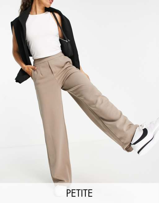 Women's petite 2024 wide leg pants