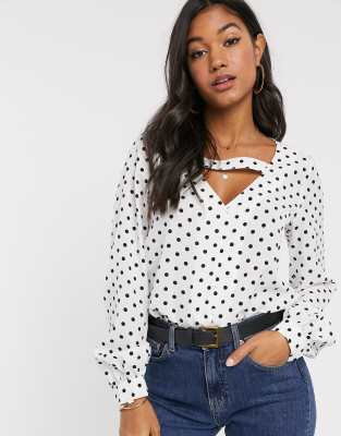 Vila polka dot blouse | ASOS