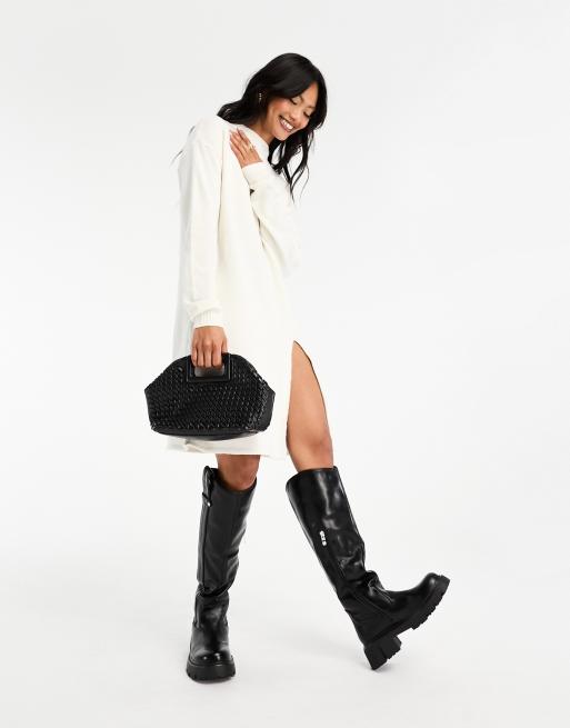 Pull long fendu sur les cotes hotsell