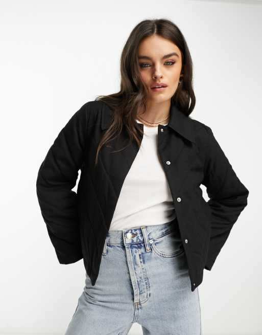 Vila leather outlet jacket