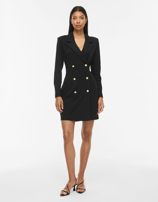 Vila robe blazer noire, 3 de 7