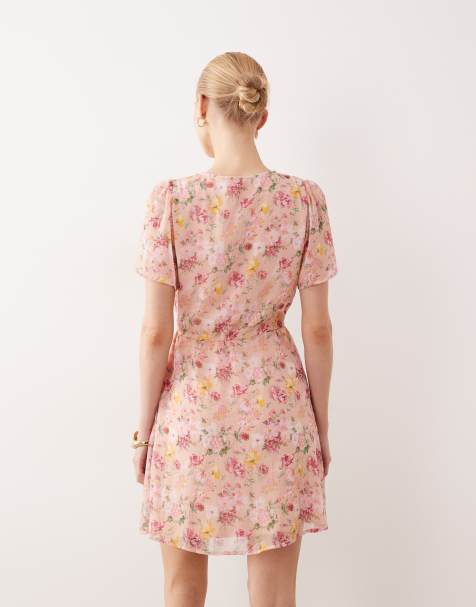 Robe Fillette Rare Editions Taille 6X - Rose Vif Et Vert Citron, Sans Manches, Longueur Longue, Neuf Sans étiquette