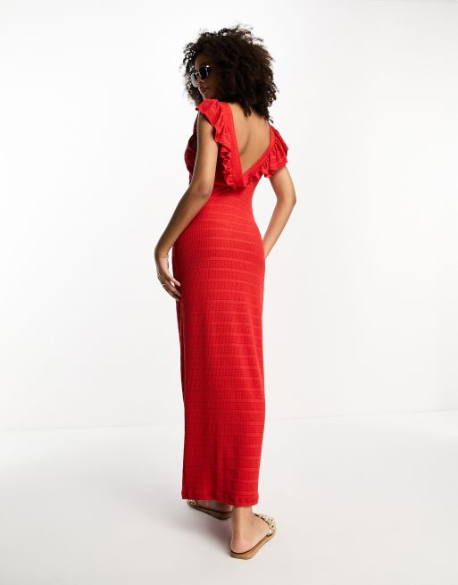 Robe best sale rouge vila