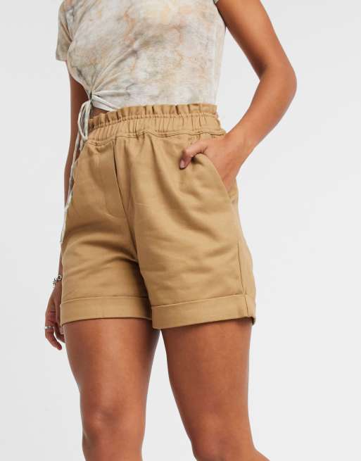 Khaki hot sale safari shorts