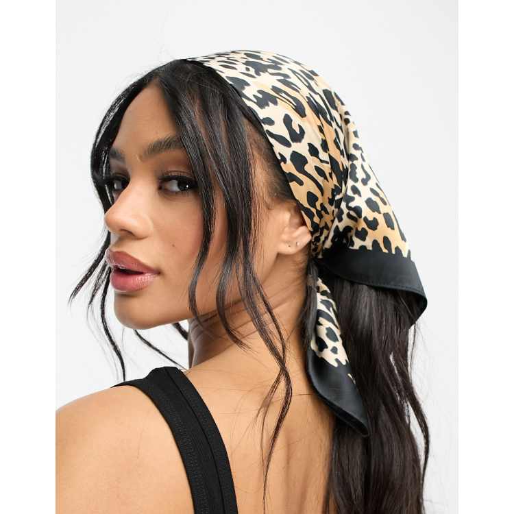 Womens, Fashion Colorful Vibrant, Leopard, Print Belt, Scarf, Scarves,  Headwrap