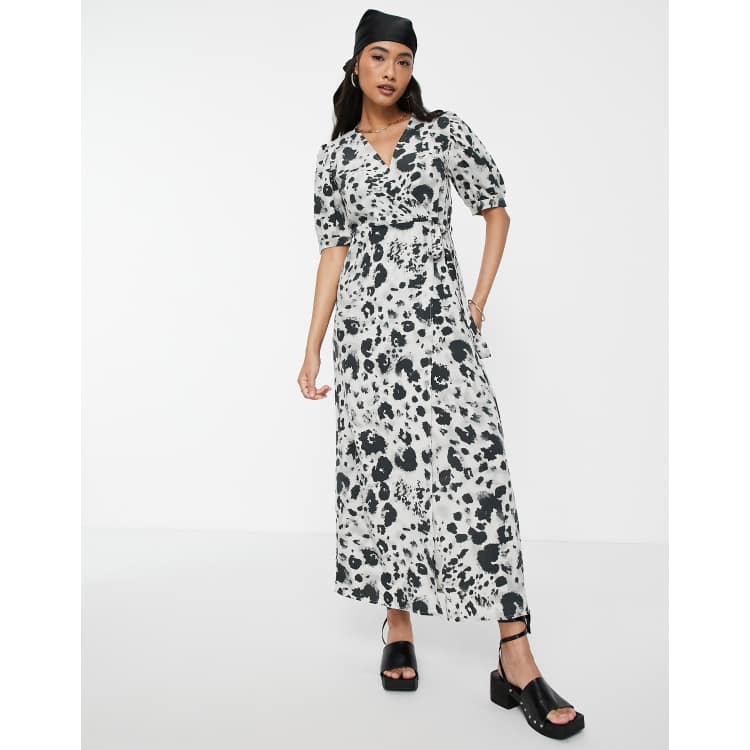 Vila animal sale print dress