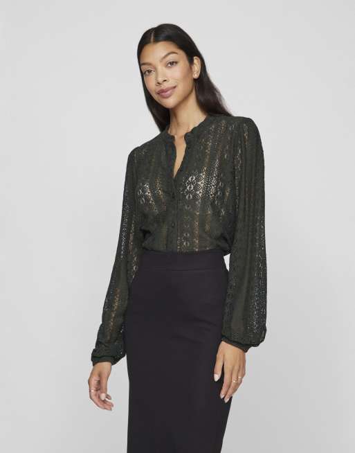 Vila Shirt in scarab