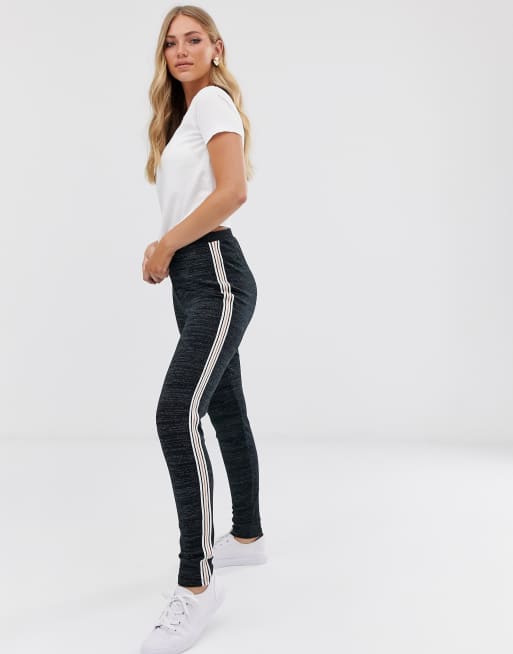 Sporty trousers hot sale with side stripe