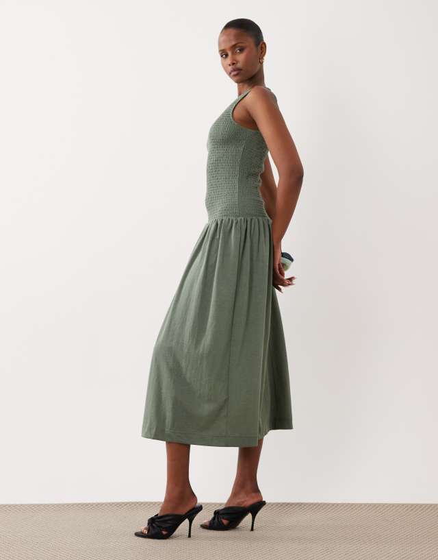 yellow lace dress midi Bow Strap Promo_071624 Color:CABERNET Women's Let's Get It slim fit
