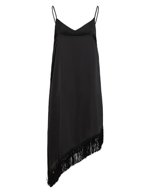 Vila Slip dress in black1, 7 of 7