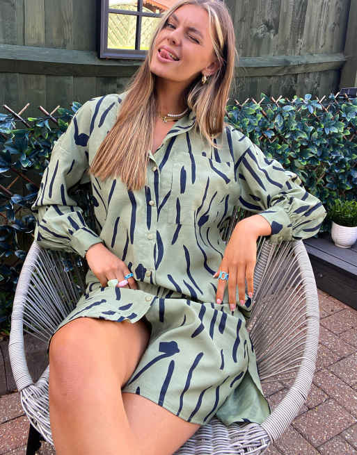 Vila smock dress in print