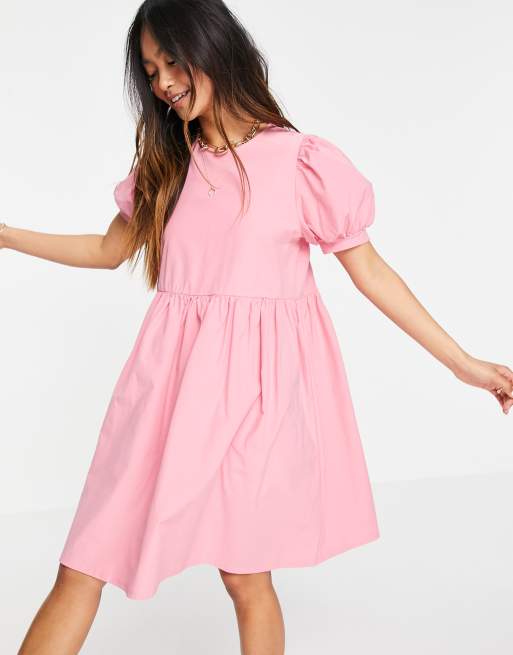 Puff sleeve smock outlet dress