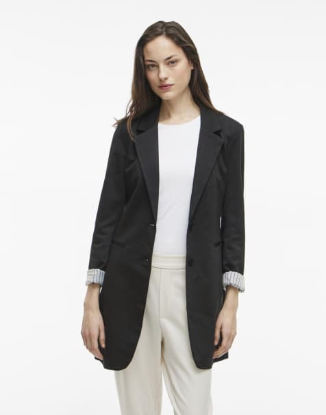 Vila - sort blazer - view 1