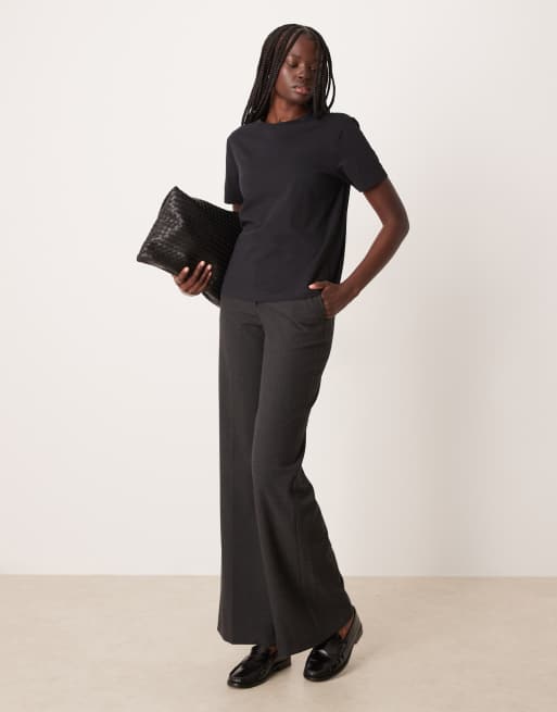 VILA - Sort oversized boyfriend-T-shirt, 2 af 4