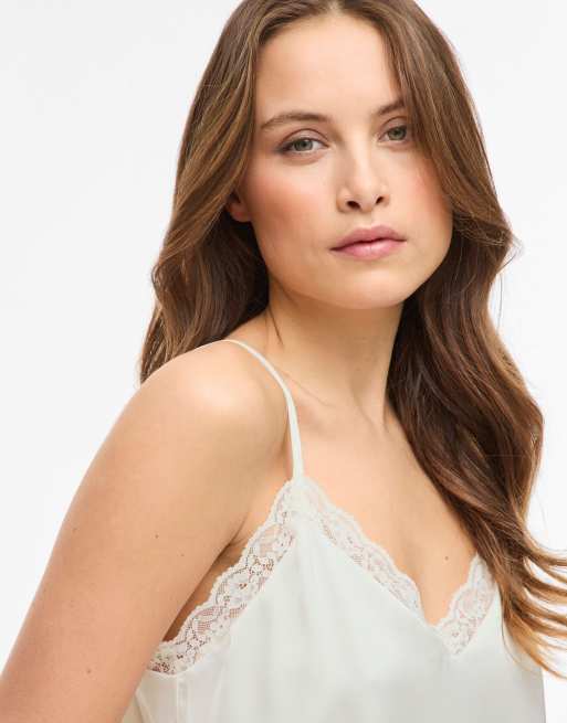 Vila Strap top in cloud dancer, 4 of 6