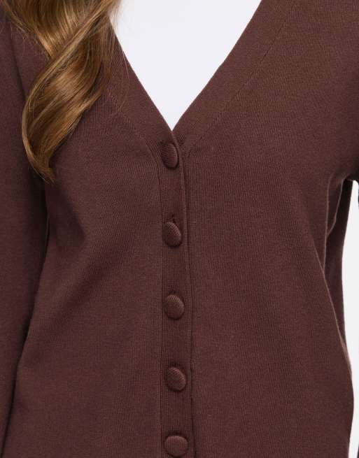 Vila Strickjacke in kaffeebraun, 5 von 7