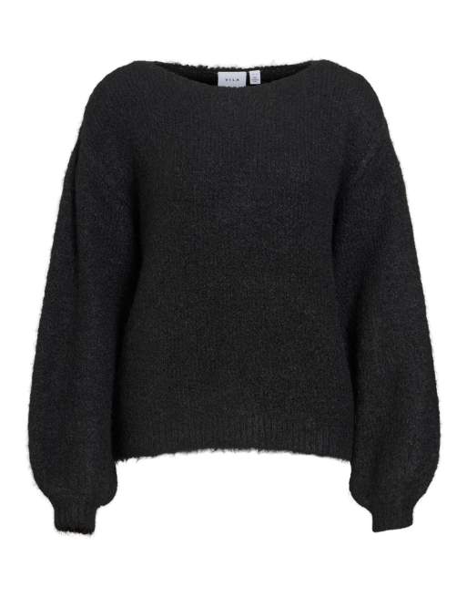 Vila Strickpullover in Schwarz, 6 von 7