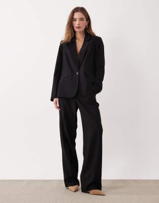 Vila Tailored Blazer Co-ord In Black