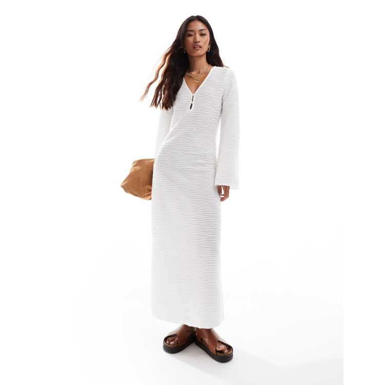 White button down midi dress hotsell