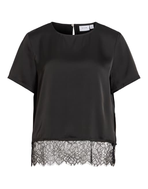 Vila top a maniche corte nero, 5 di 6