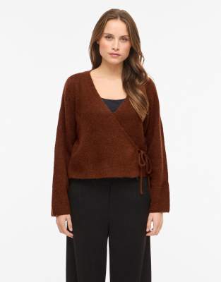 Top cache-caur - Marron chocolat-Brown XS