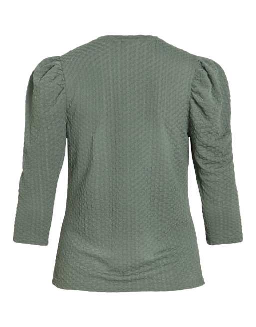 Vila top z rękawem 3/4 w laurel wreath, 7 z 7