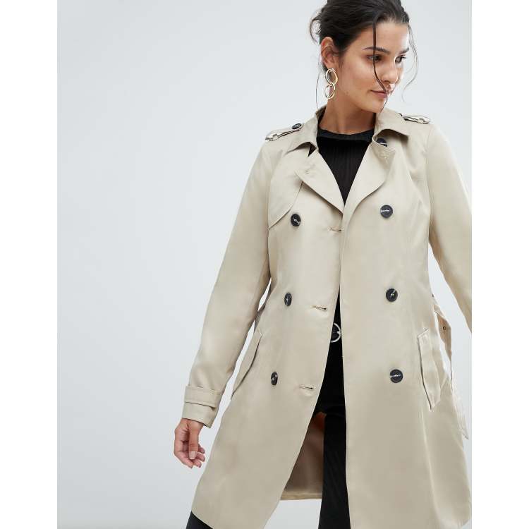 Vila lightweight hotsell trench coat