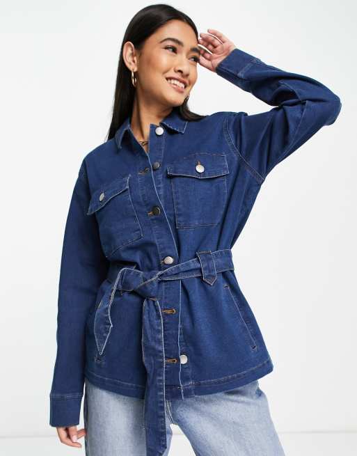 Veste en discount jean femme vila