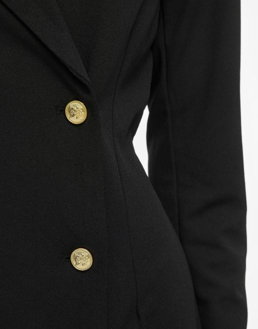 Vila vestido blazer negro, 4 de 7