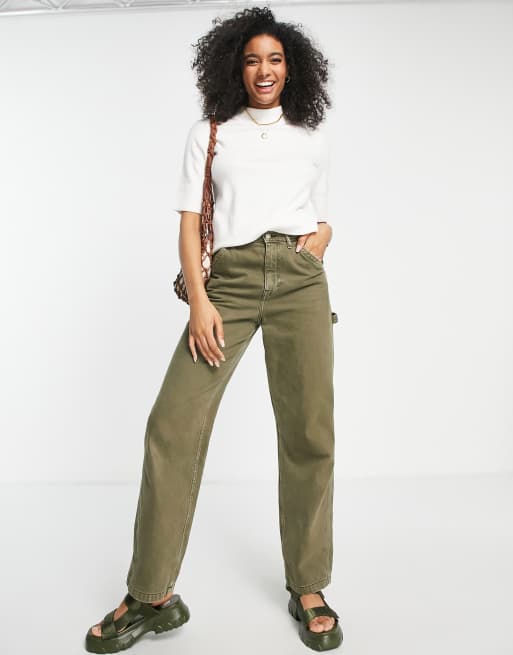 Vila – Vit stickad topp med korta ärmar, 4 av 4