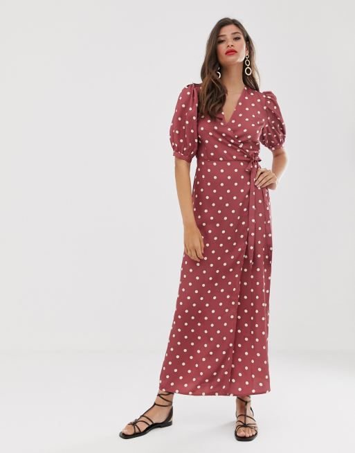 Vila polka 2024 dot dress