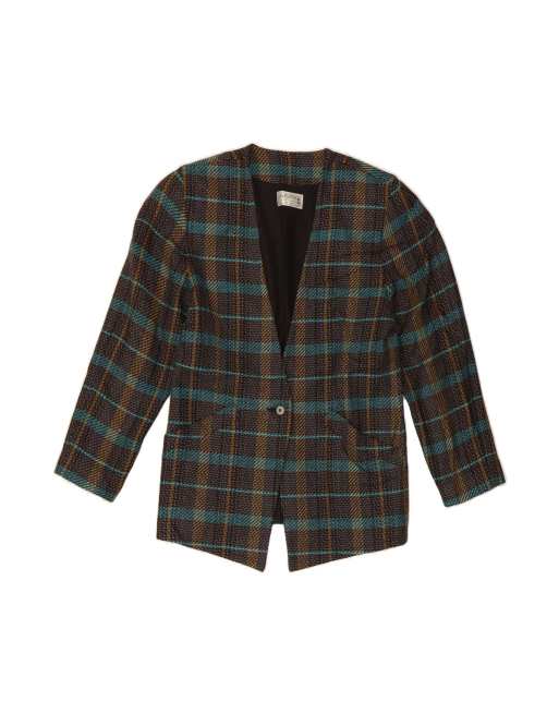 Vintage 1 Button Blazer Jacket UK 10 Small