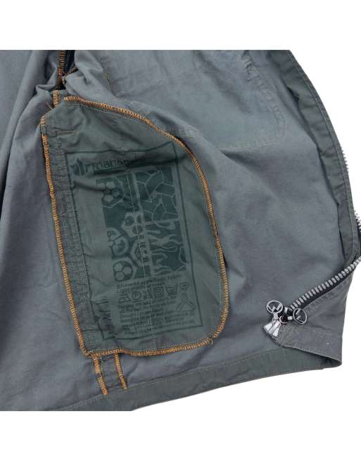 ジャケット・アウター 1999 Maharishi asymmetric zip up jacket Vintage 1999 Maharishi asymmetric zip up jacket size m in grey | ASOS