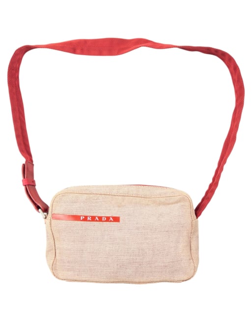 Vintage 1999 Prada Sport Canvas Crossbody Bag, 2 of 4