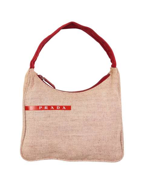 Vintage 1999 Prada Sport shoulder bag in red - view 1