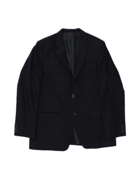 Vintage 2 Button Blazer Jacket UK 38 Medium In Blue - view 1
