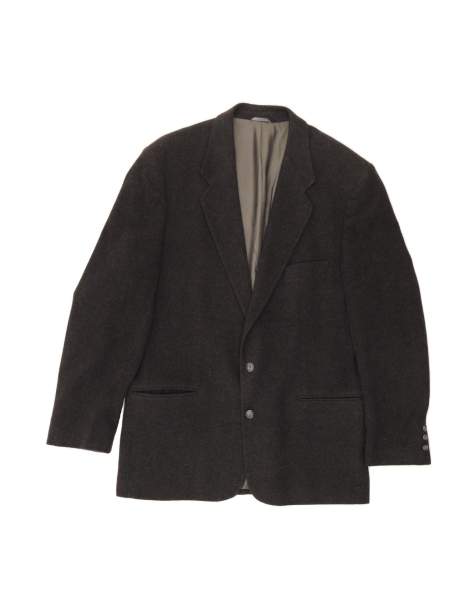 Vintage 2 Button Blazer Jacket UK 40 Large In Grey - view 1
