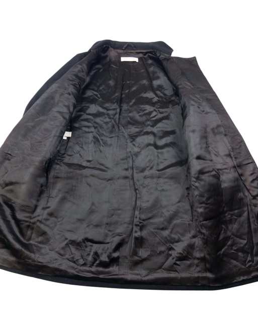 Vintage 2000 Miu Miu Button Up Longline Wool Jacket Size XL, 4 of 4