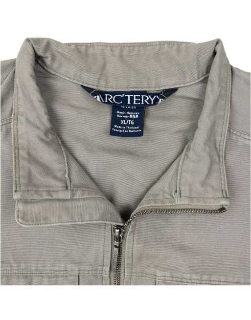 Vintage 2000s Arcteryx Crosswire Canvas Zip Up Jacket Size XL in