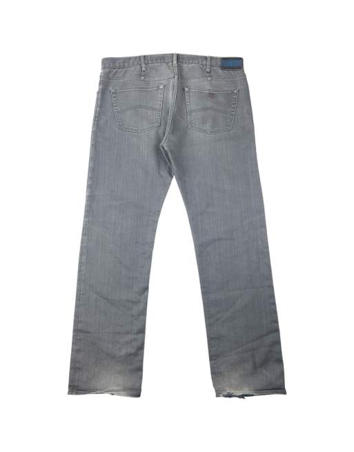 Vintage 2000s Armani Jeans Comfort Denim Jeans Size W38 in Grey