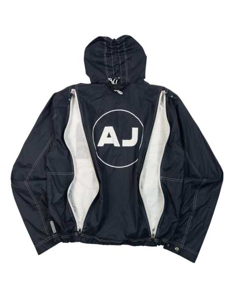 Vintage 2000s Armani Jeans Full Zip Ventilated Jacket Size S - view 1