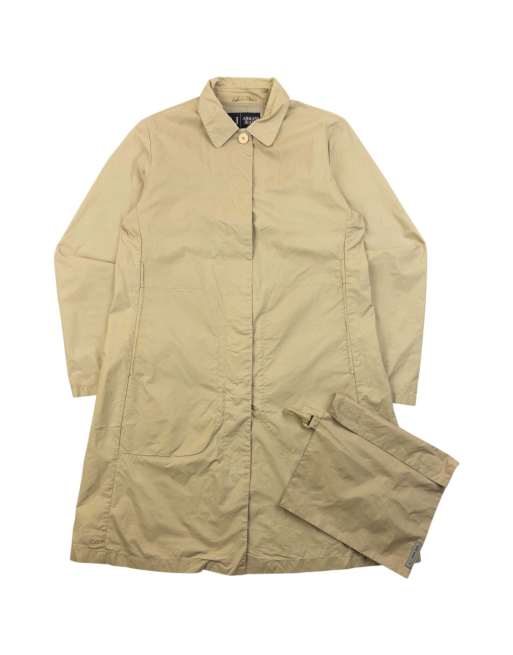 Vintage 2000s Armani Jeans Packable Rain Jacket Size L