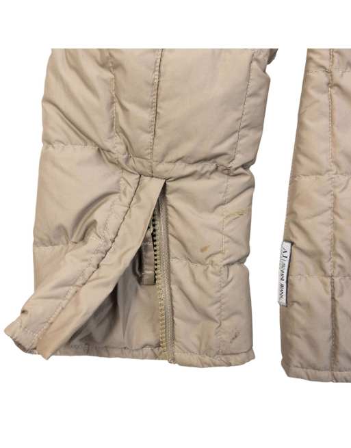 Vintage 2000s Armani Jeans Reversible Quilted Jacket Size S, 5 of 7
