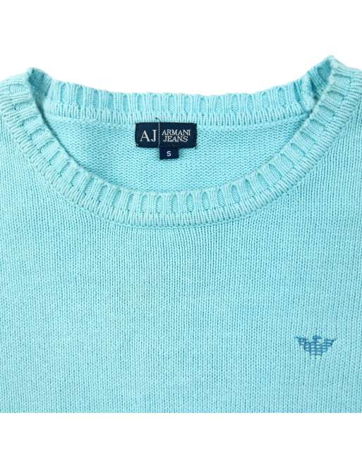 Vintage 2000s Armani Jeans Wool Knit Jumper Size S | ASOS