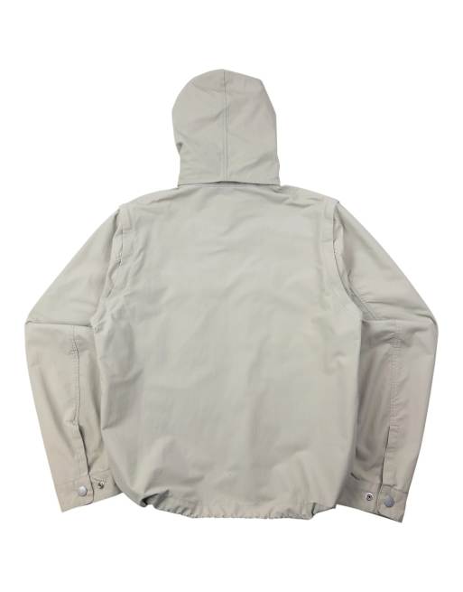 Vintage 2000s Armani Jeans zip off sleeve jacket size m in grey | ASOS