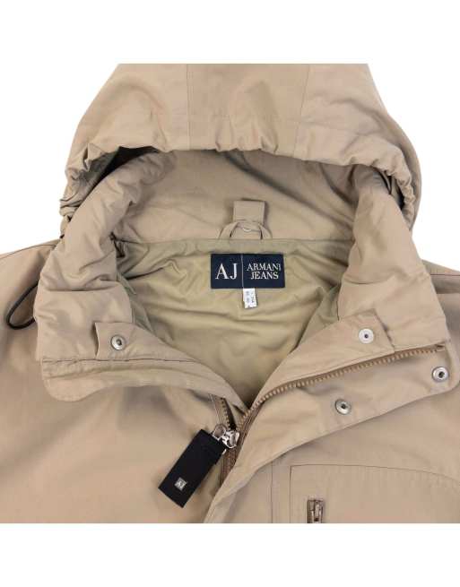 Vintage 2000s Armani Jeans Zip Up Rain Jacket Size XXL, 4 of 7