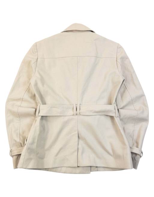 Vintage 2000s Burberry Belt Waist Jacket Size S, 2 of 6