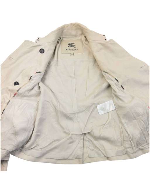 Vintage 2000s Burberry Belt Waist Jacket Size S, 5 of 6