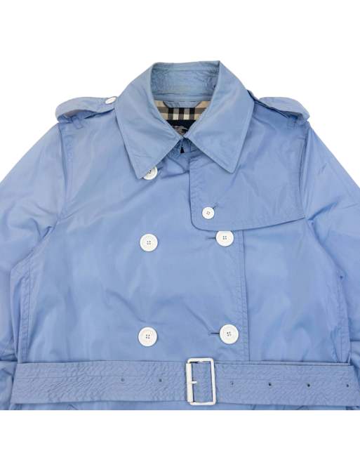 Vintage 2000s Burberry Belt Waist Packable Jacket Size M, 4 of 4